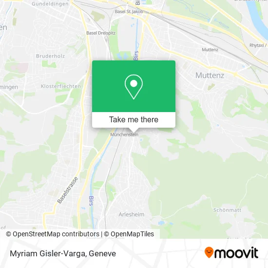Myriam Gisler-Varga map