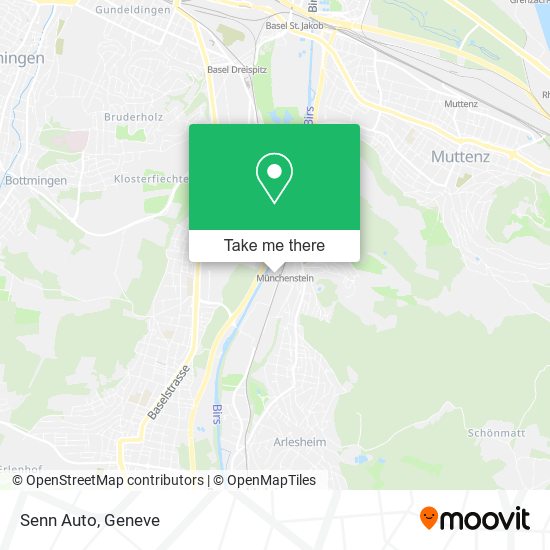 Senn Auto map