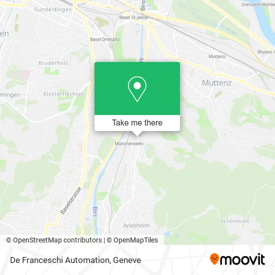 De Franceschi Automation map