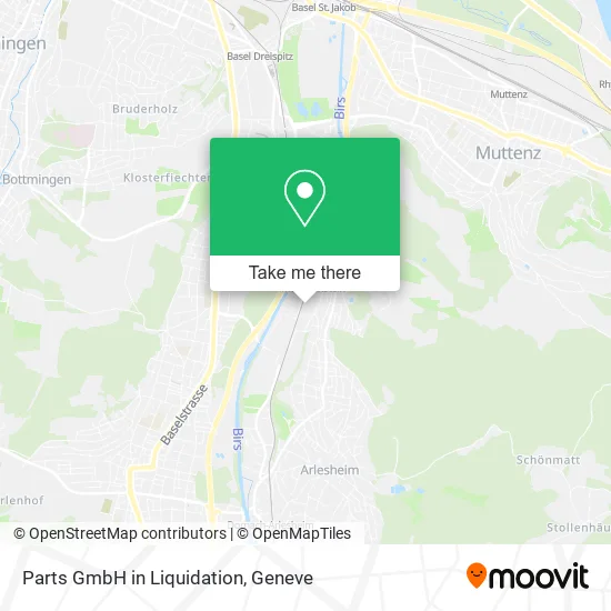 Parts GmbH in Liquidation map