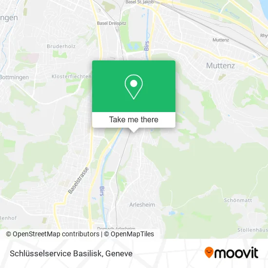 Schlüsselservice Basilisk map