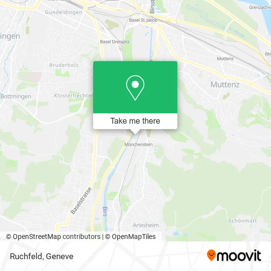 Ruchfeld map