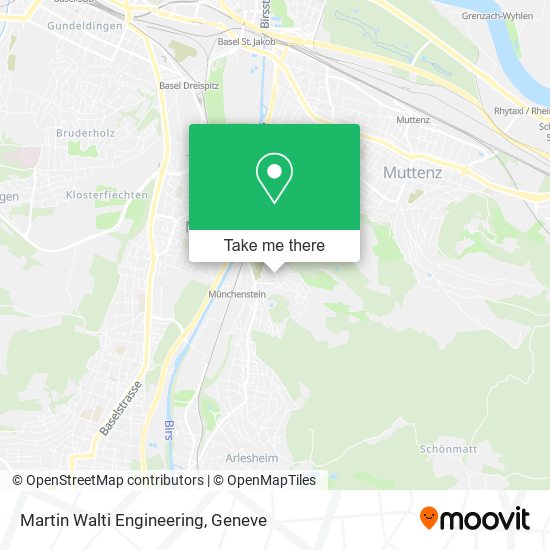 Martin Walti Engineering map