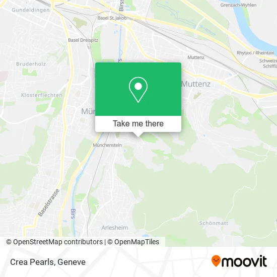 Crea Pearls map