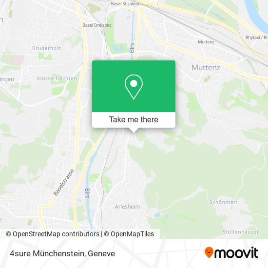 4sure Münchenstein map