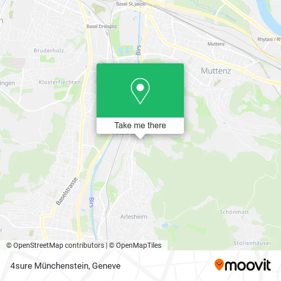 4sure Münchenstein map