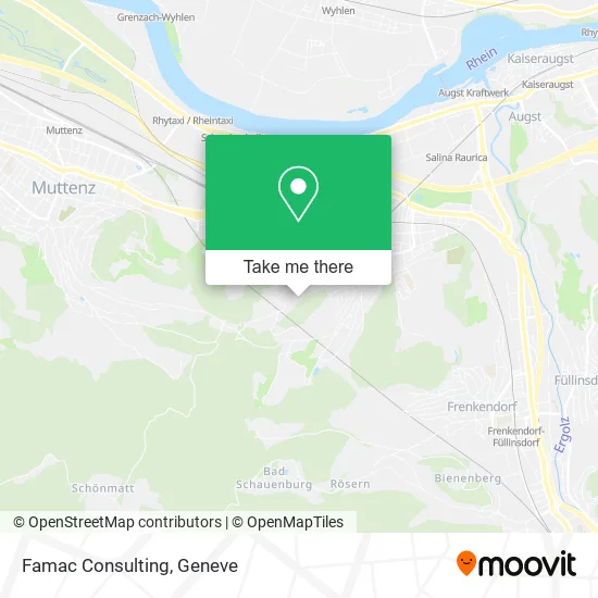 Famac Consulting map