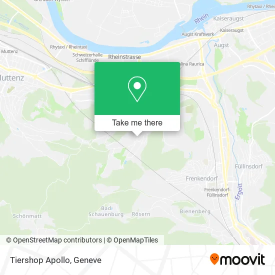 Tiershop Apollo map