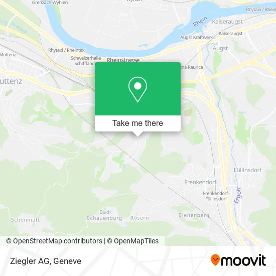 Ziegler AG map