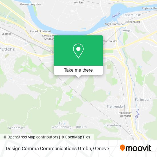 Design Comma Communications Gmbh map