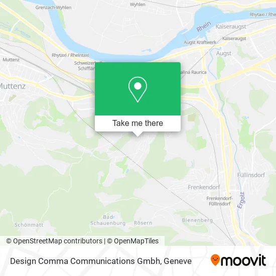 Design Comma Communications Gmbh map
