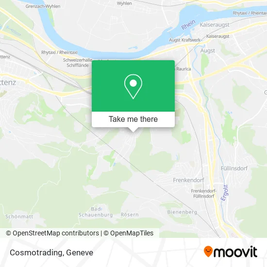 Cosmotrading map