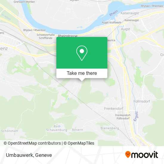 Umbauwerk map