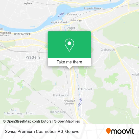 Swiss Premium Cosmetics AG map