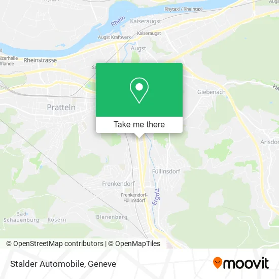 Stalder Automobile map