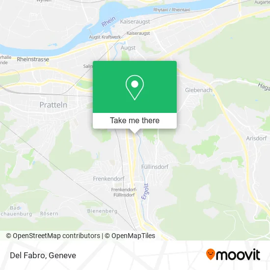Del Fabro map