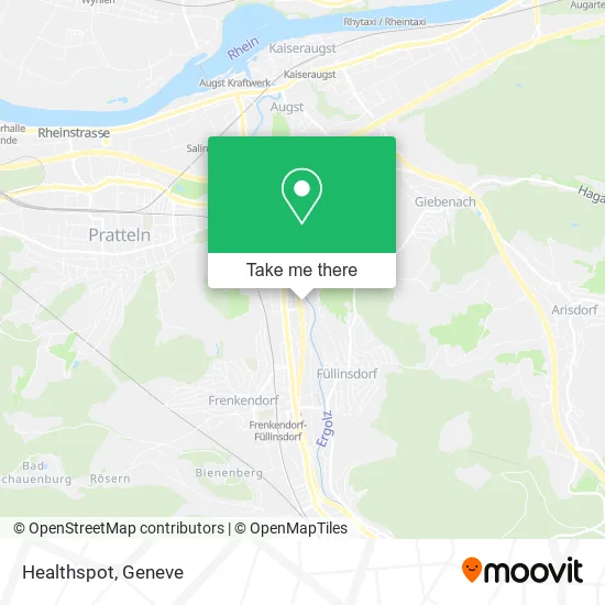 Healthspot map