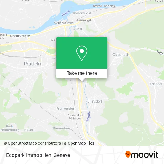Ecopark Immobilien map