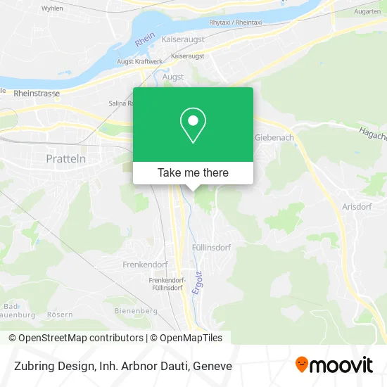 Zubring Design, Inh. Arbnor Dauti map