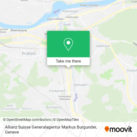 Allianz Suisse Generalagentur Markus Burgunder plan