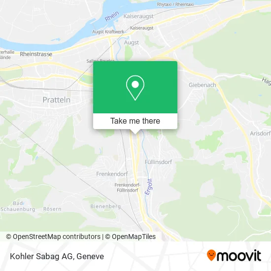 Kohler Sabag AG map