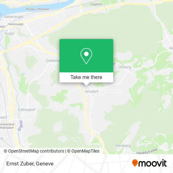 Ernst Zuber map