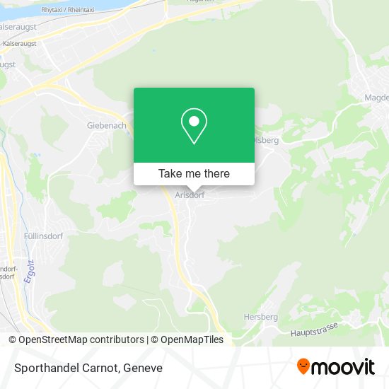 Sporthandel Carnot map