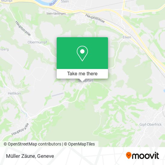 Müller Zäune map