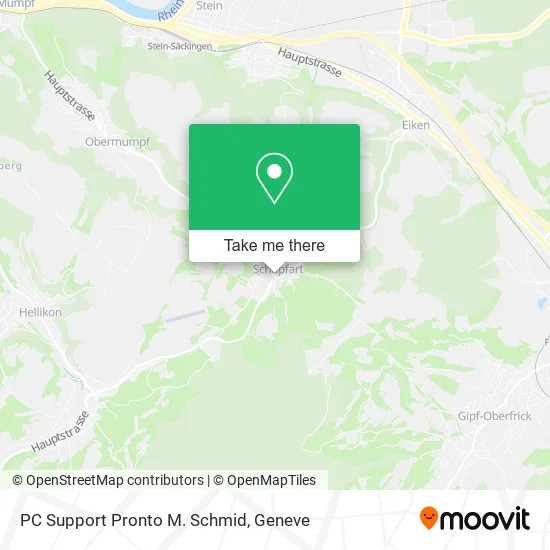PC Support Pronto M. Schmid map