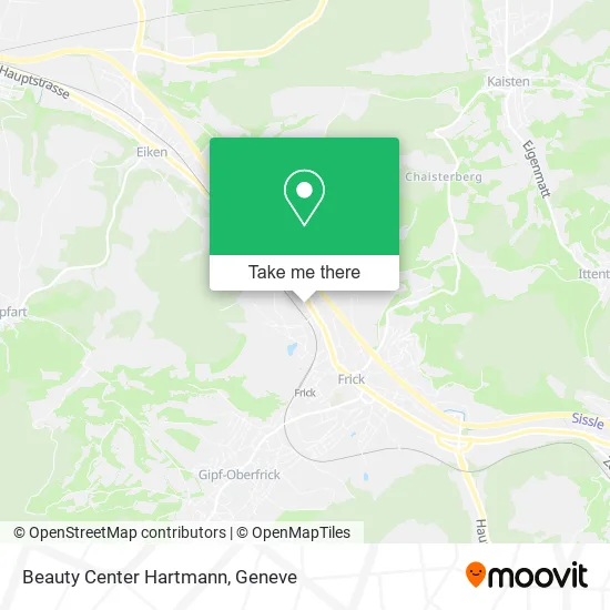 Beauty Center Hartmann map