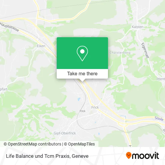 Life Balance und Tcm Praxis map