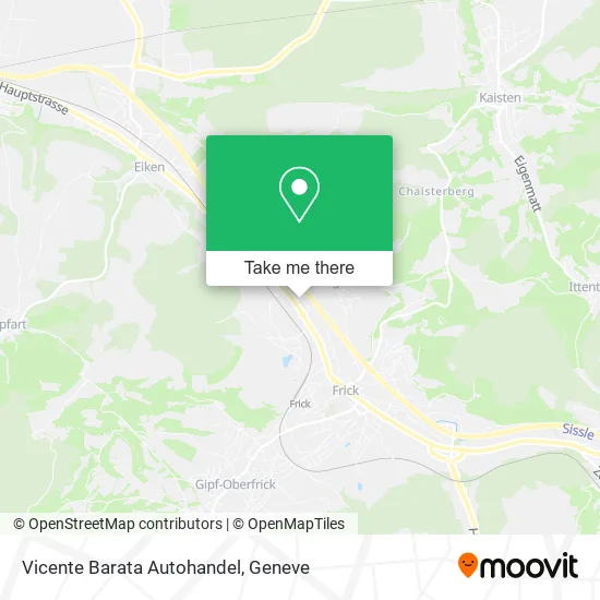 Vicente Barata Autohandel map