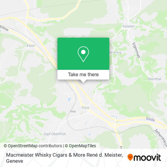 Macmeister Whisky Cigars & More René d. Meister map