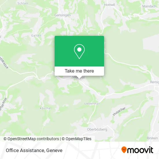 Office Assistance map