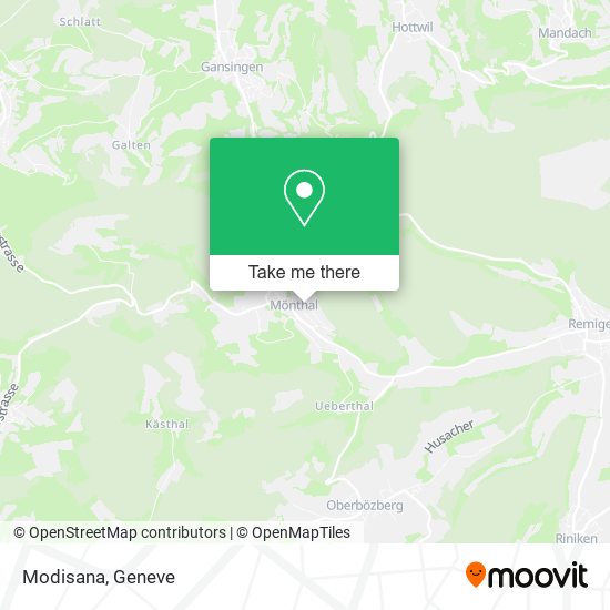 Modisana map
