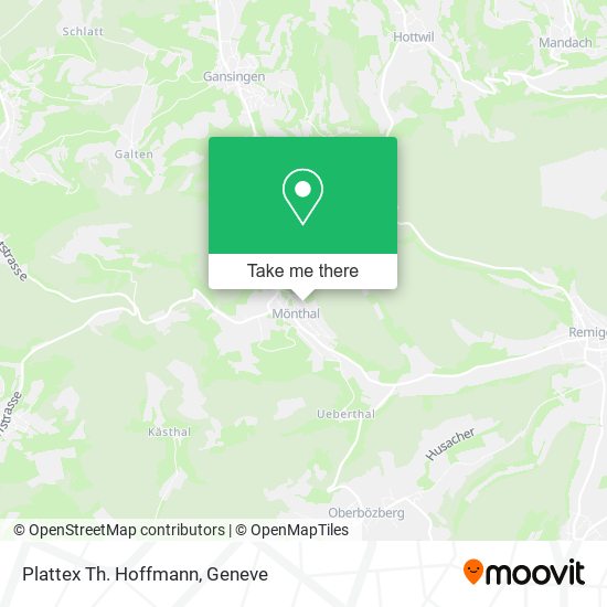 Plattex Th. Hoffmann map