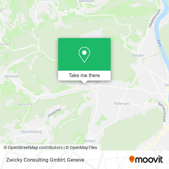 Zwicky Consulting GmbH map