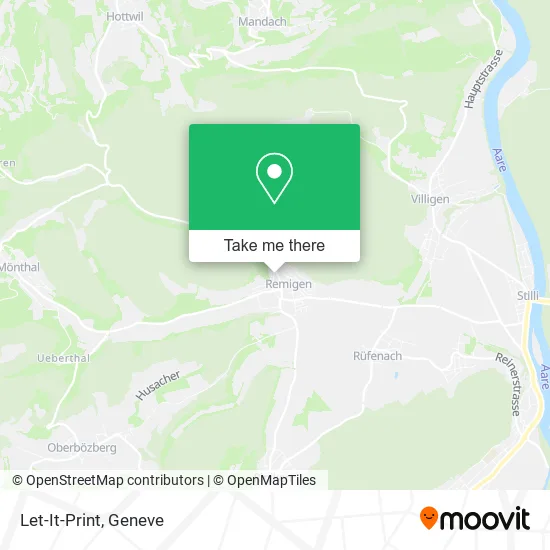 Let-It-Print map