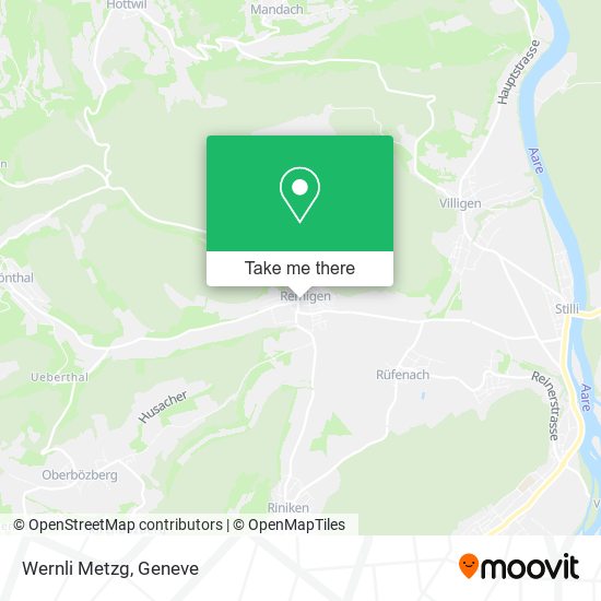 Wernli Metzg map