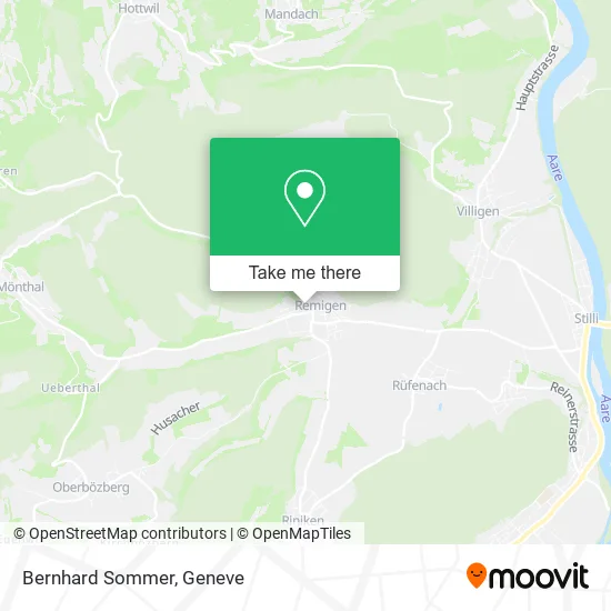 Bernhard Sommer map