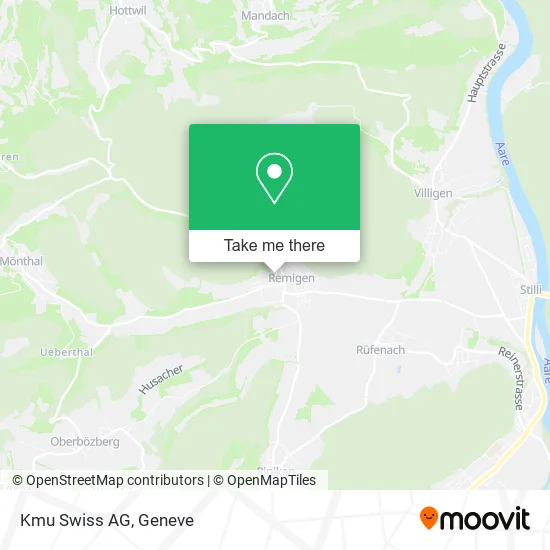 Kmu Swiss AG map