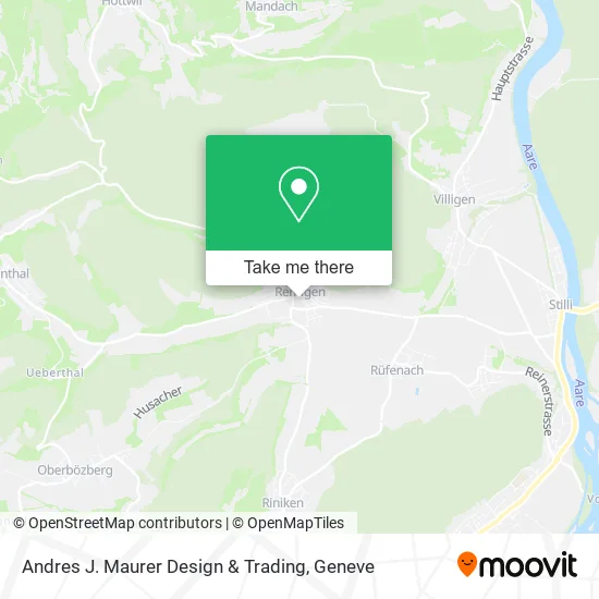 Andres J. Maurer Design & Trading map