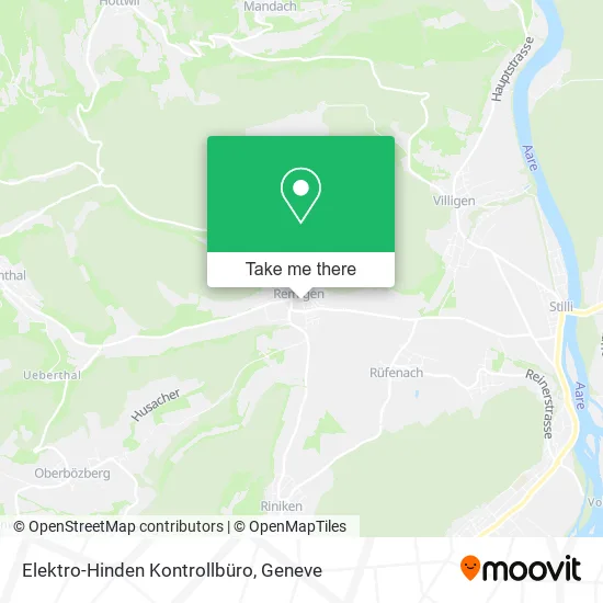 Elektro-Hinden Kontrollbüro map