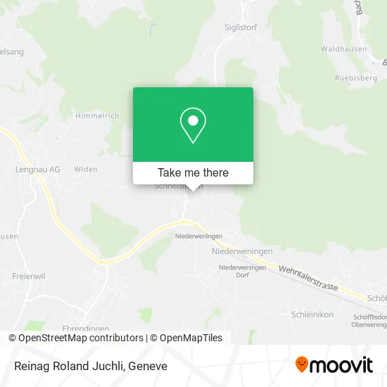 Reinag Roland Juchli map