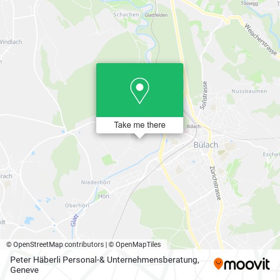 Peter Häberli Personal-& Unternehmensberatung map