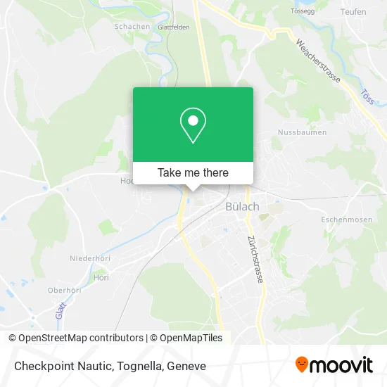 Checkpoint Nautic, Tognella map