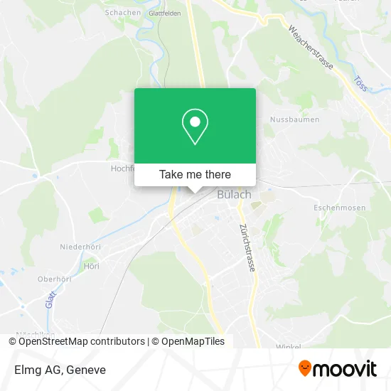Elmg AG map