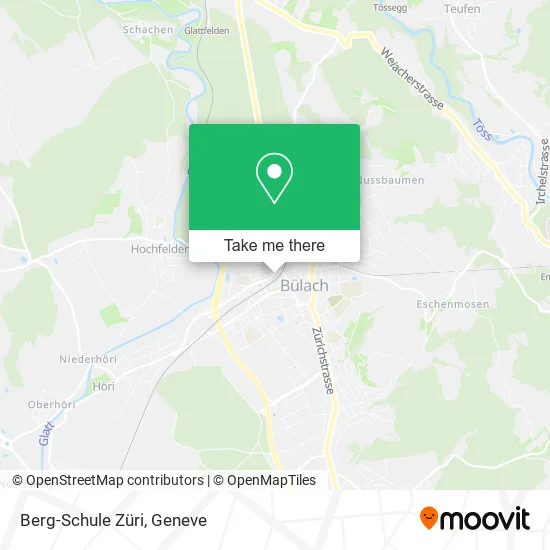 Berg-Schule Züri map