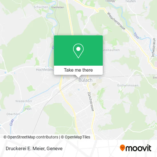 Druckerei E. Meier map