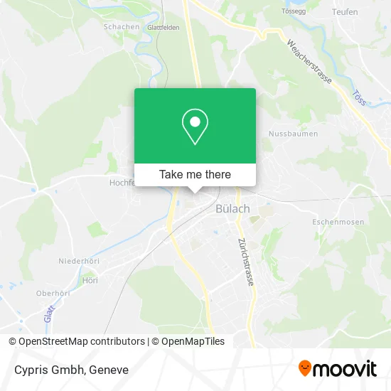 Cypris Gmbh map